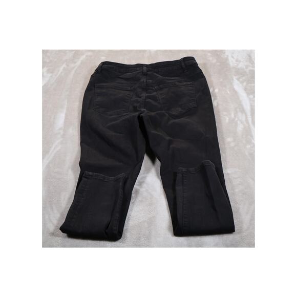 Flying Monkey Jeans Womens 31 Black Stretch Denim Skinny Pants Style F4207 - Picture 2 of 8